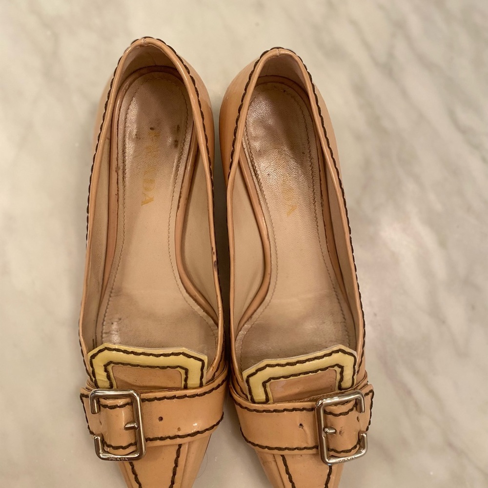 Vintage 1990’s Prada Loafers with buckle - Picture 6 of 16